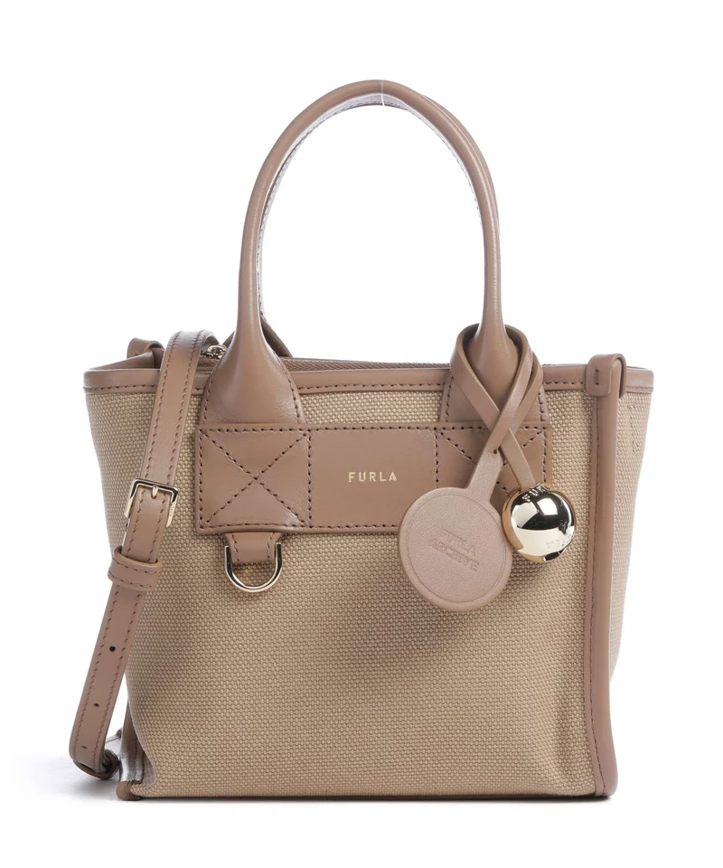 Furla Divide It Mini Bolso de mano naturale/toffee