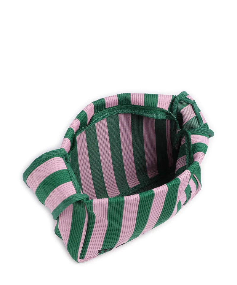 Marimekko Knitted Merirosvo Bolso de hombro pink/dark green