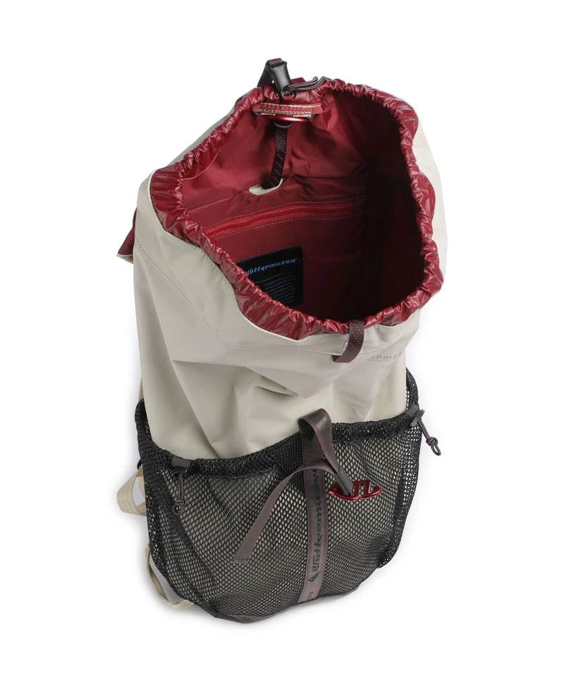 Klättermusen Fjörm 18 Mochila trekking silver creme