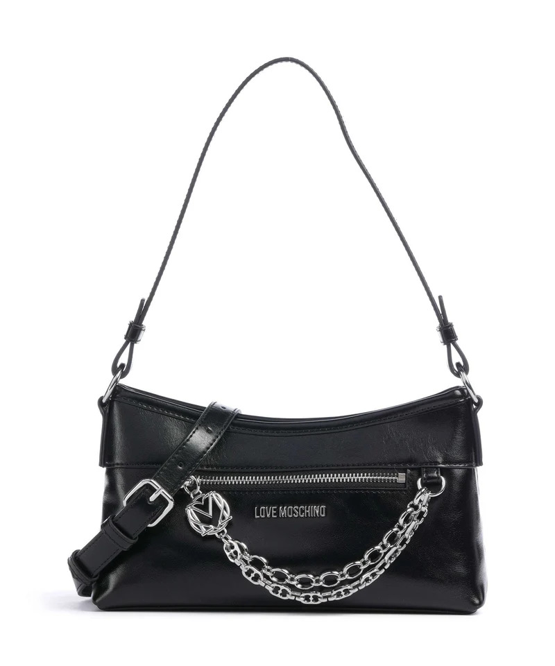 Love Moschino Urban Chains Bolso de hombro black/black