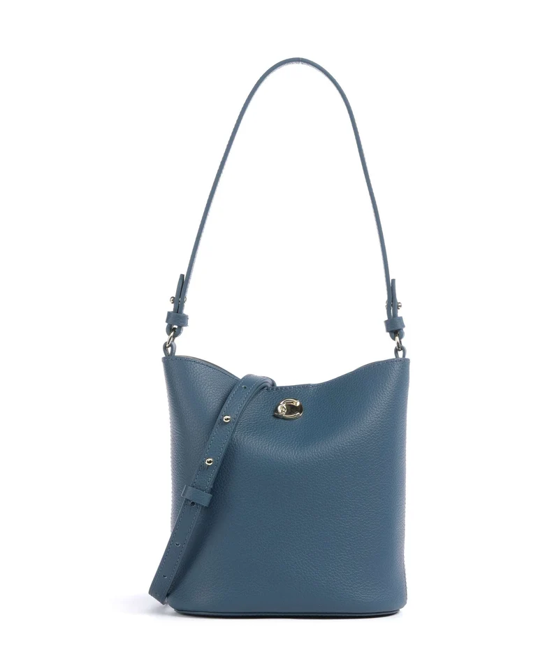Coccinelle Nikla Bucket bolso de mano deep blue/sandshell