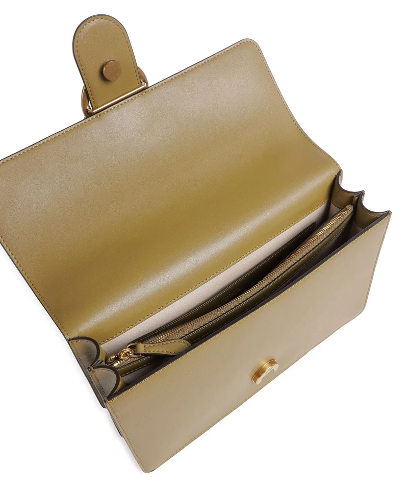 Pinko Love One Classic Bandolera verde canguro/antique gold