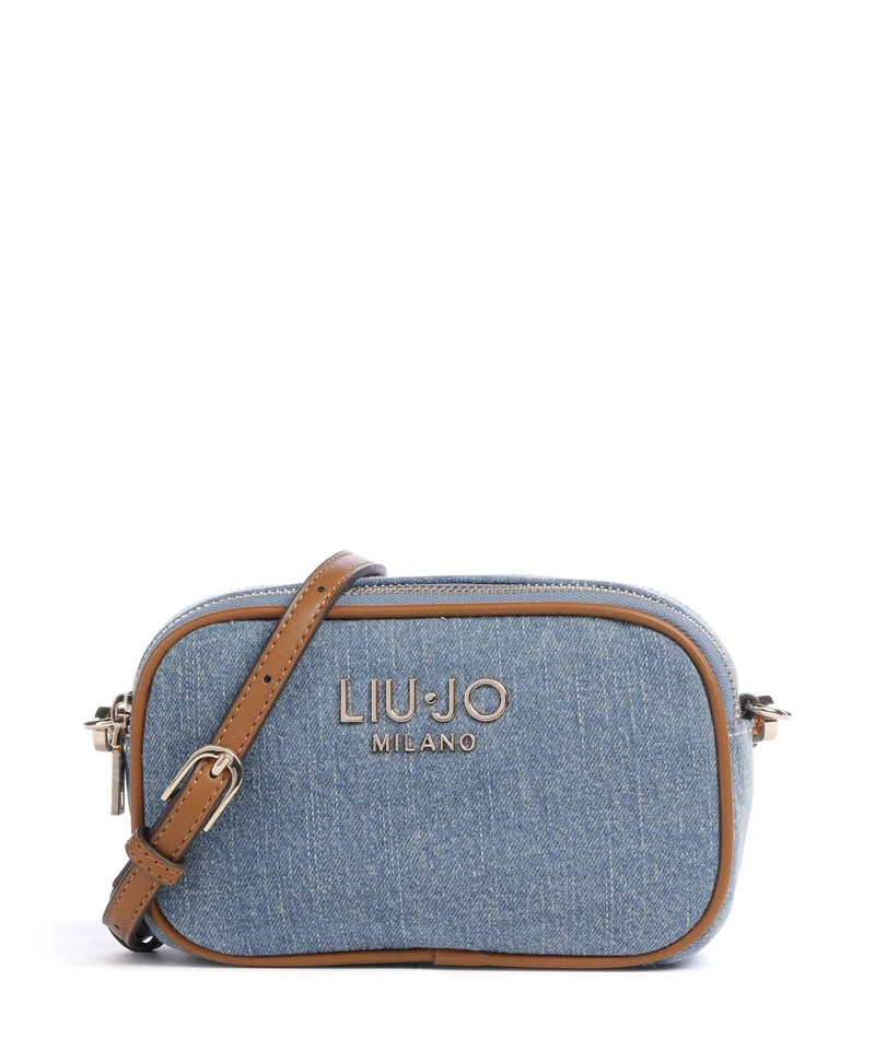 Liu Jo Ridhi S Bandolera light denim
