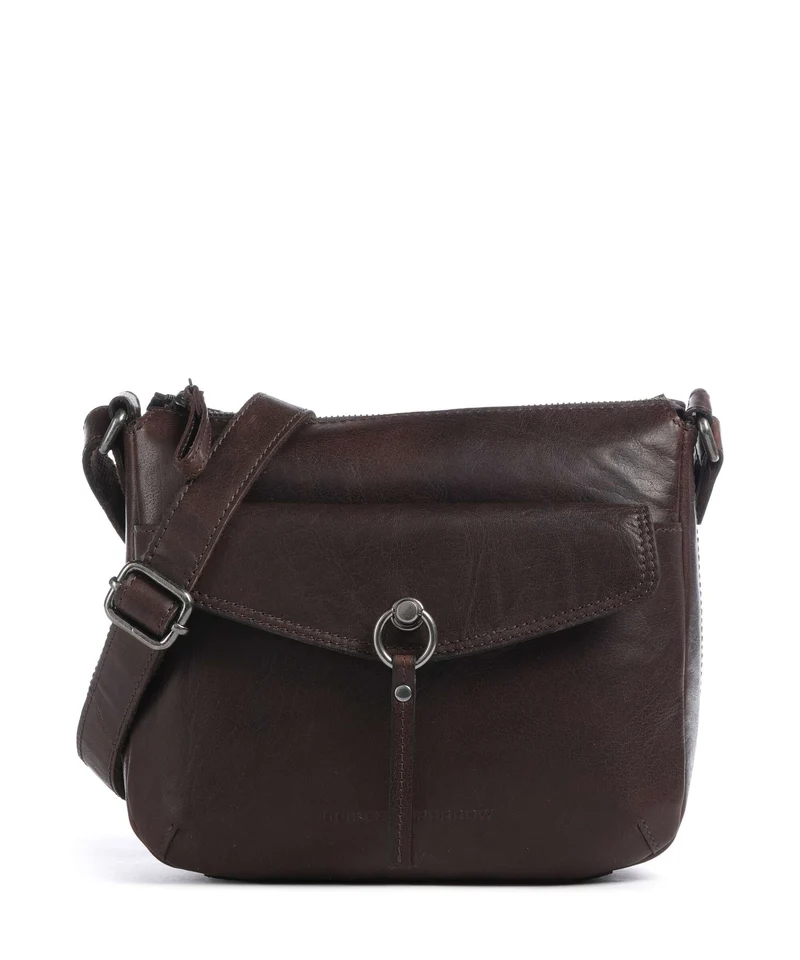 Spikes & Sparrow Bronco Jinthe Bandolera dark brown