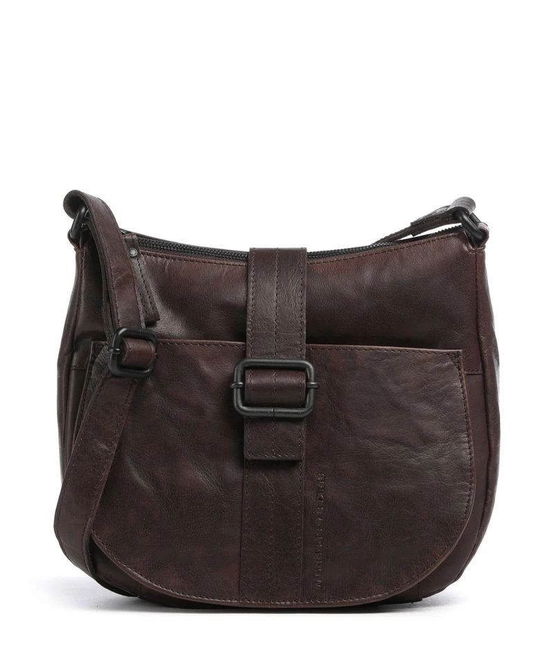 Spikes & Sparrow Bronco Donnella Bandolera dark brown