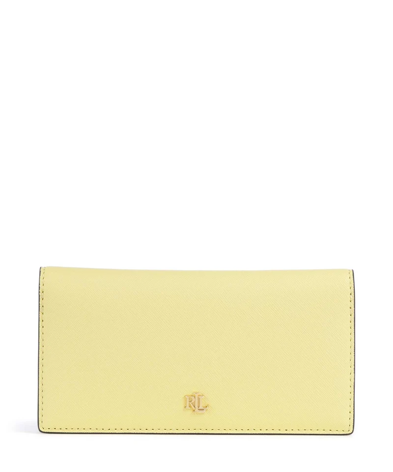 Lauren Ralph Lauren Medium Monedero lemon sorbet