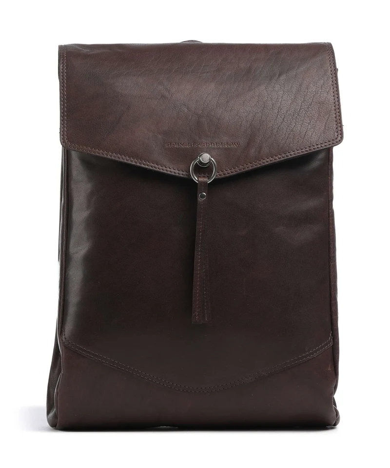 Spikes & Sparrow Bronco Marlotte Mochila para portátil dark brown