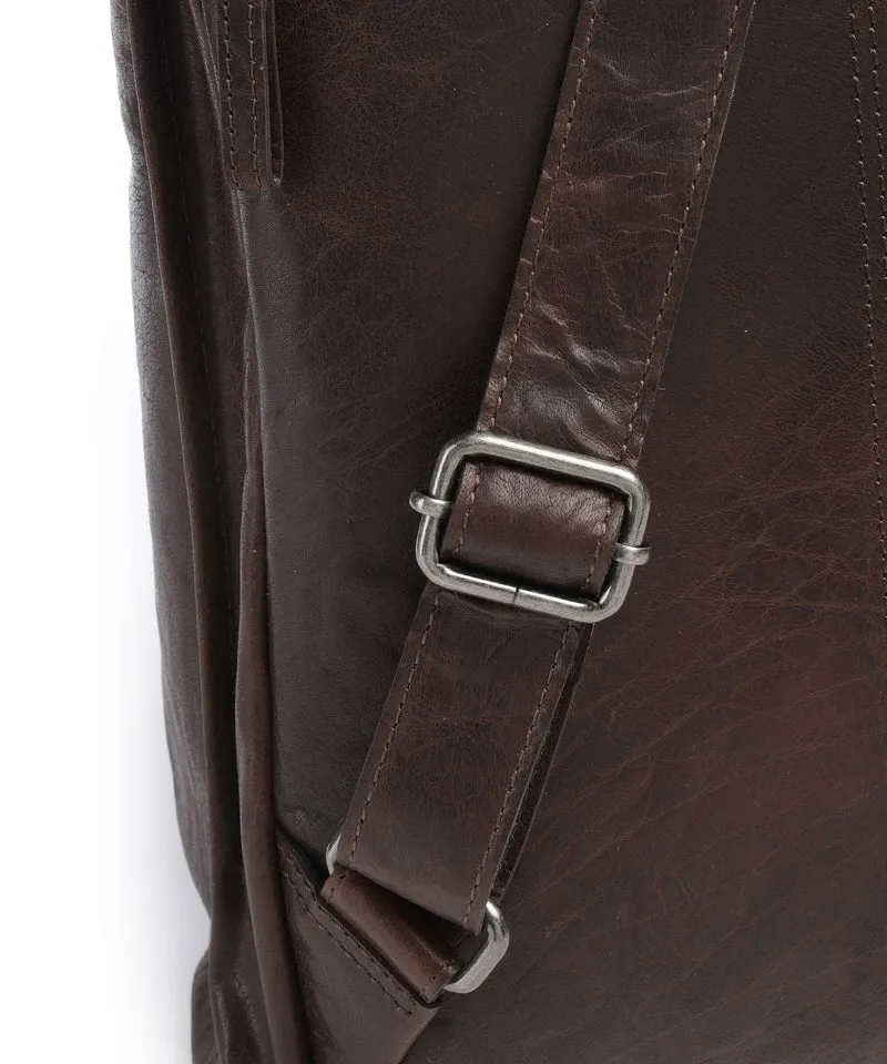 Spikes & Sparrow Bronco Marlotte Mochila para portátil dark brown