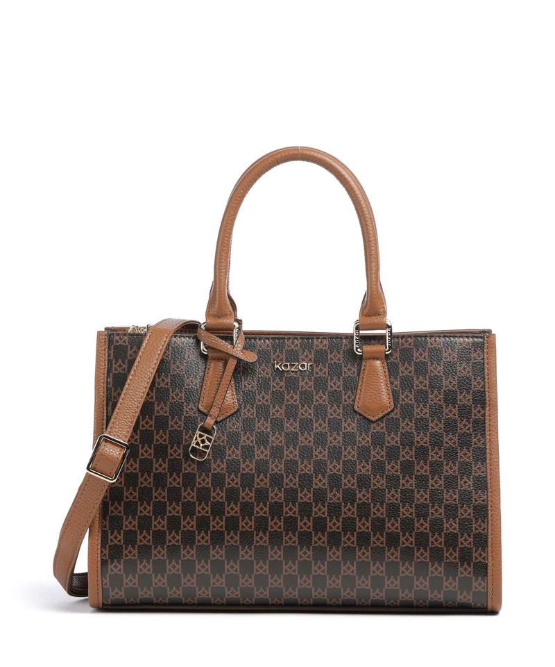 Kazar Nafi Bolso de mano dark brown