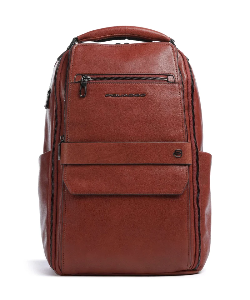 Piquadro Solm Mochila para portátil cuoio