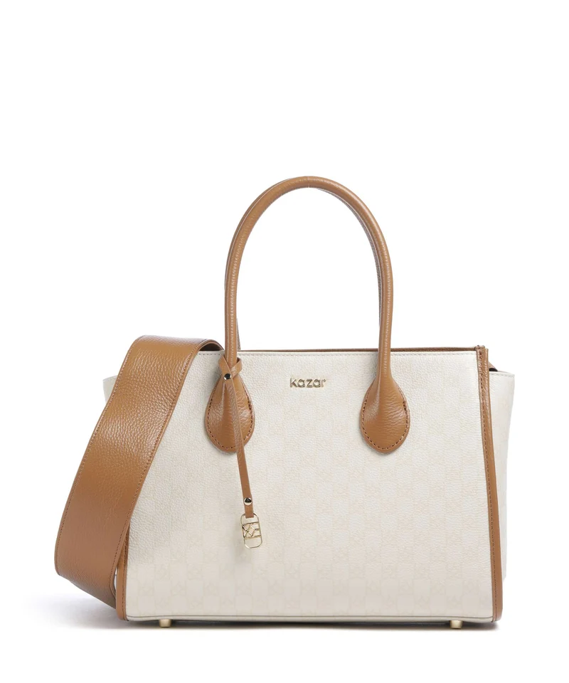 Kazar Nafi Bolso de mano off white
