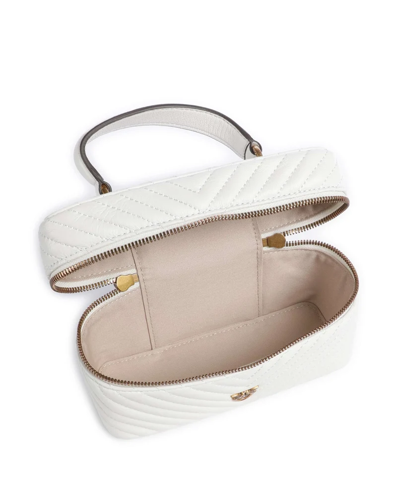 Pinko Vanity Mini Bolso de mano bianco nembo/antique gold