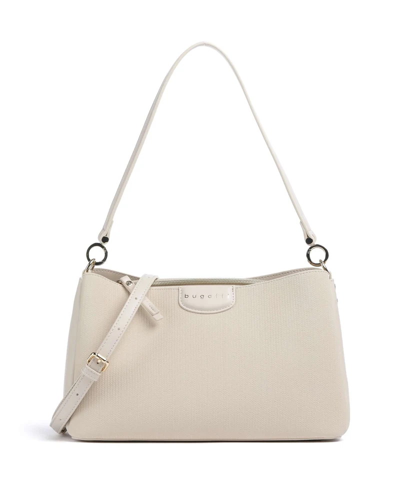 Bugatti Leah Bolso de hombro beige