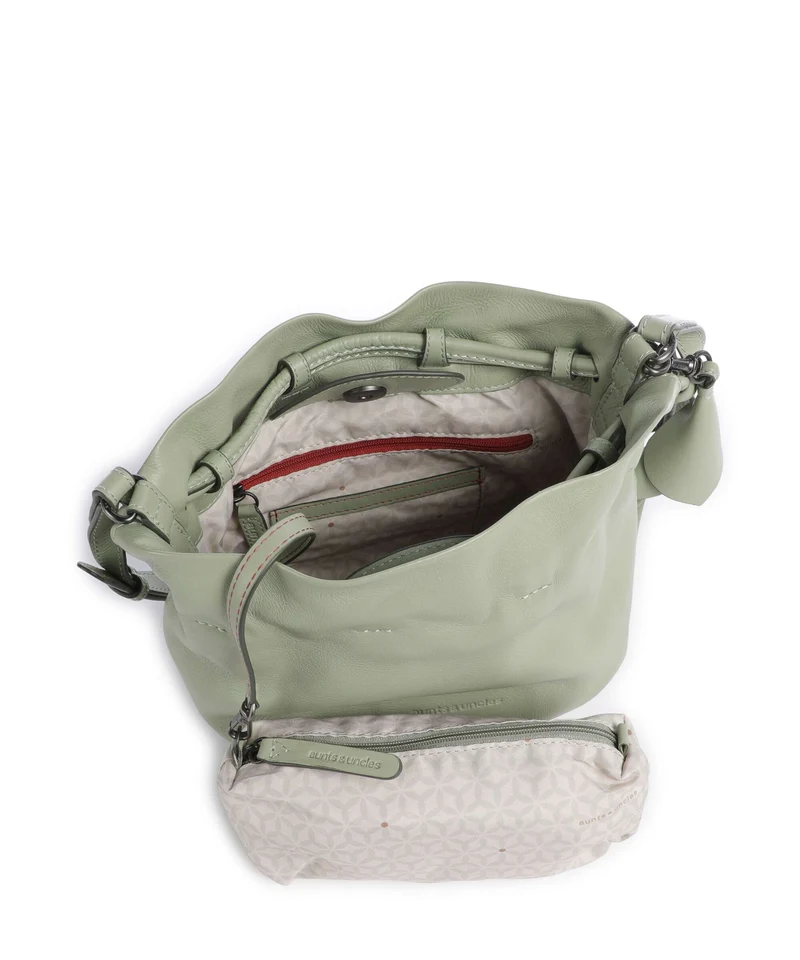 Aunts & Uncles Bohemian Vibes Fleur Bucket bolso de mano green tea