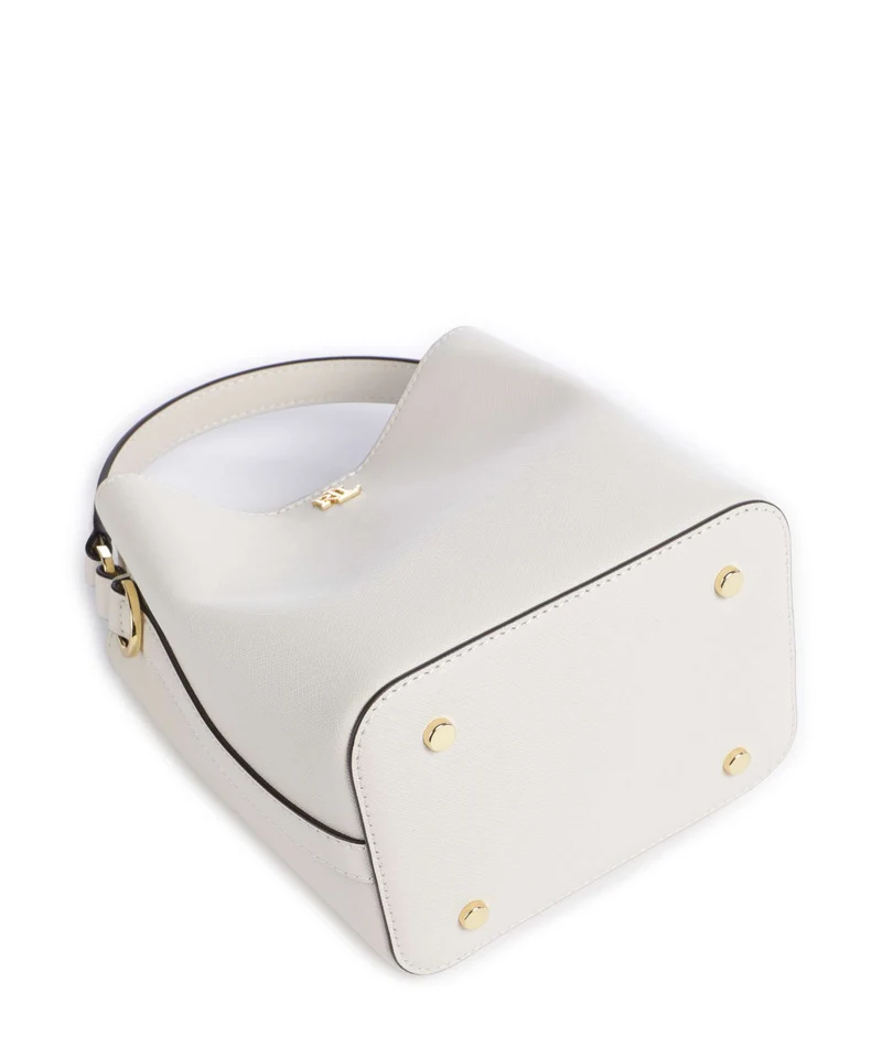 Lauren Ralph Lauren Reese Small Bucket bolso de mano soft white/pb