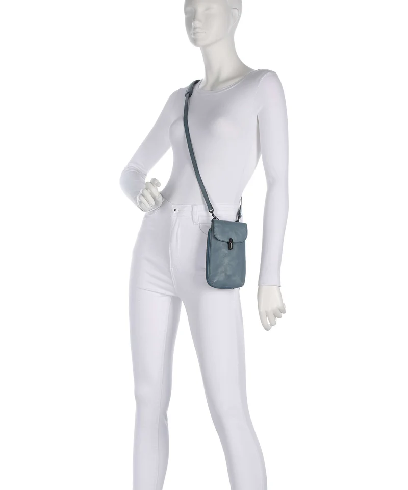 Aunts & Uncles Grandma's Luxury Club Mrs. Lemon Twist Bolsa para móvil aegean blue