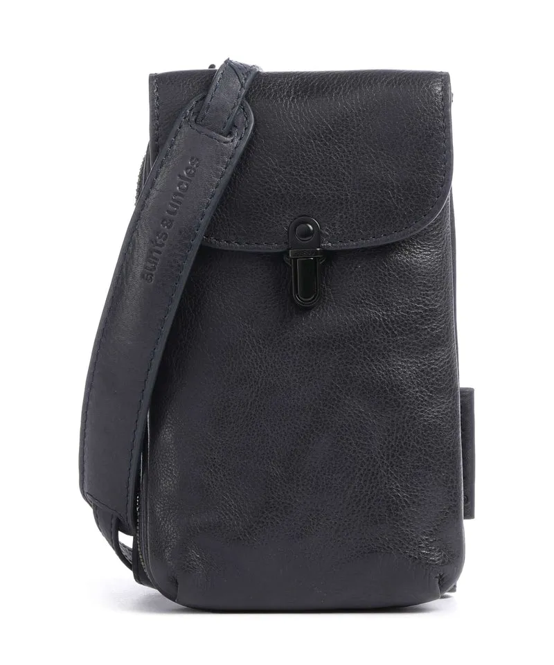 Aunts & Uncles Grandma's Luxury Club Mrs. Lemon Twist Bolsa para móvil navy blue