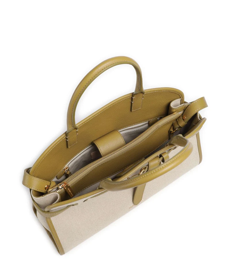 Coccinelle Sabine Canvas Bolso de mano natural/seagrass