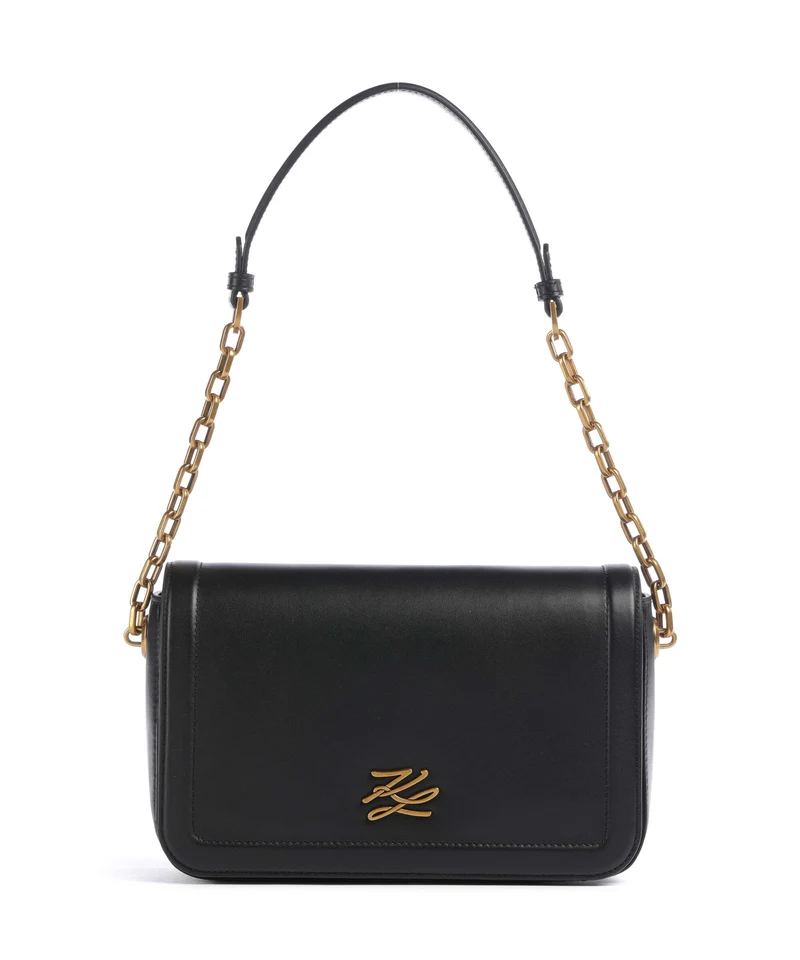 Karl Lagerfeld K/Autograph Medium Bolso de hombro black/gold