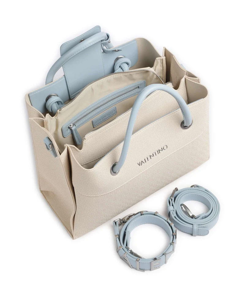 Valentino Bags Alexia Summer Bolso de mano naturale/avio