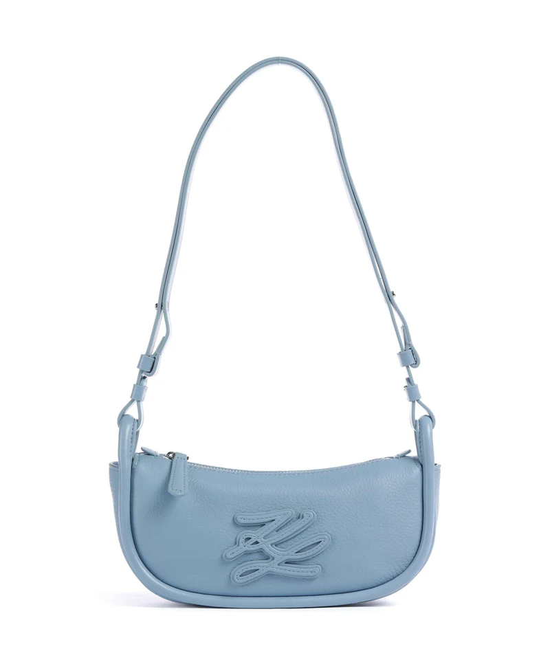 Karl Lagerfeld K/Autograph Small Bolso de hombro blue bloom