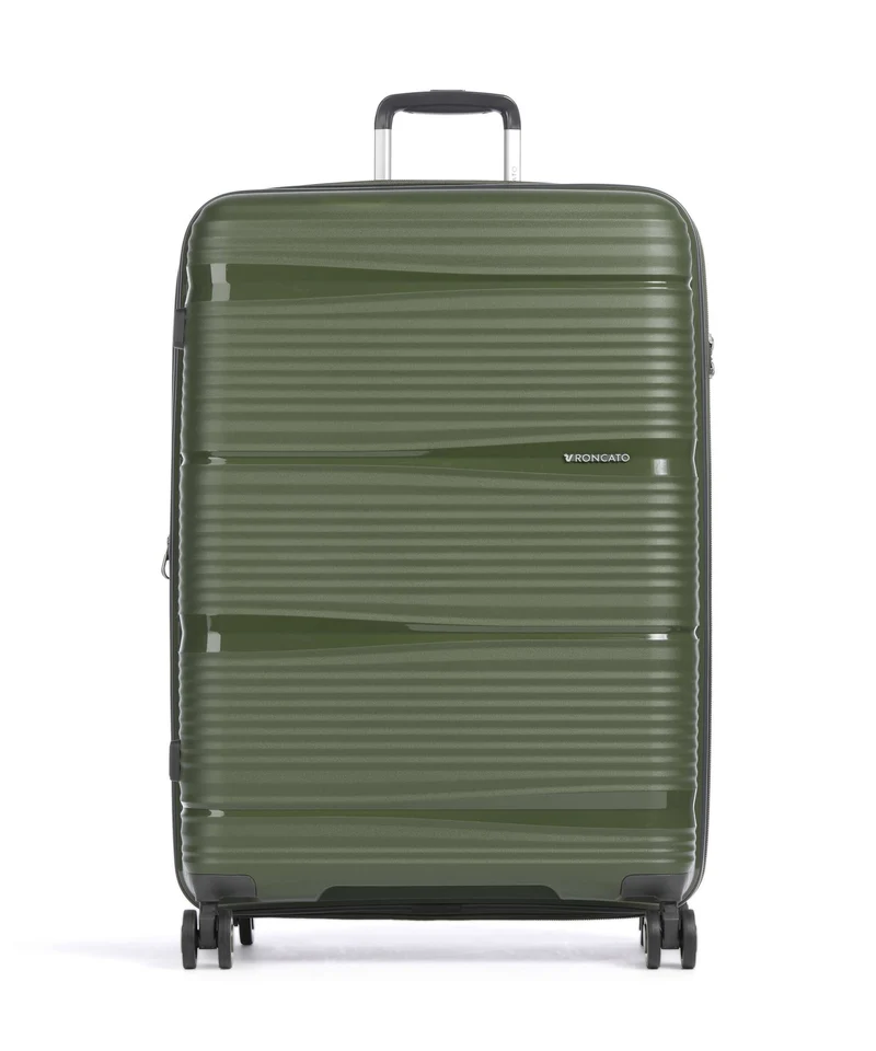Roncato R-Lite Maleta con 4 ruedas verde militare