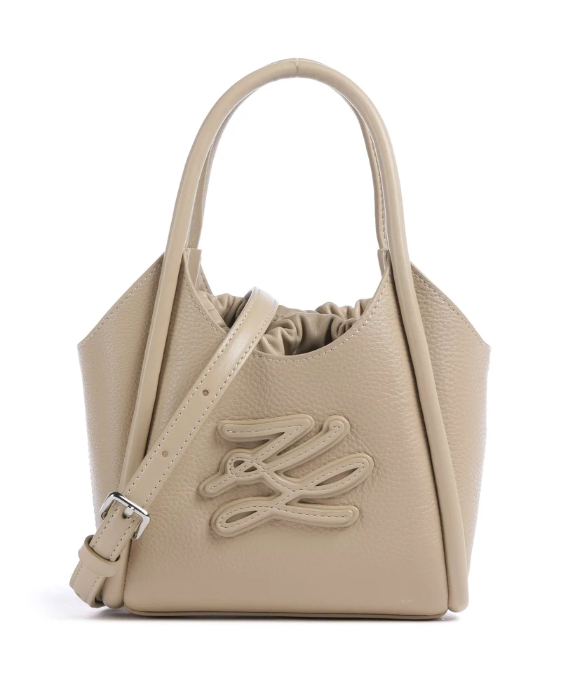 Karl Lagerfeld K/Autograph Mini Bandolera safari