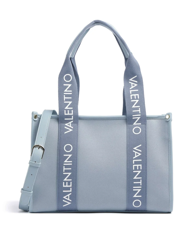 Valentino Bags Candle Bolsa shopping azzurro