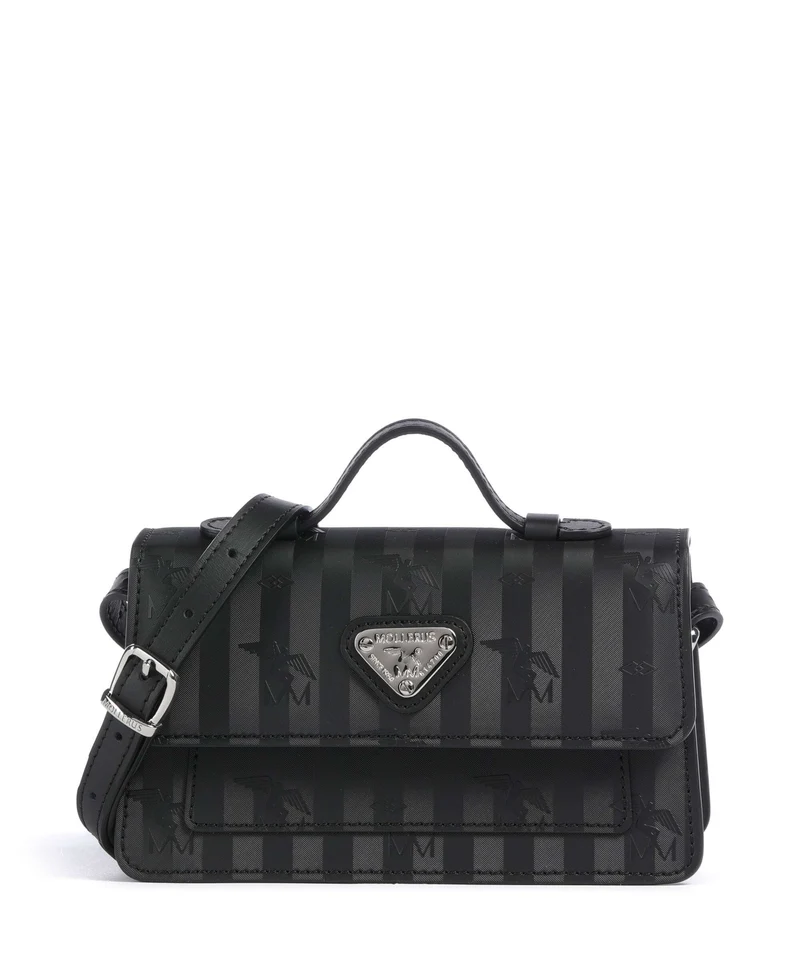 Maison Mollerus Vinerus Egg Bandolera classic schwarz