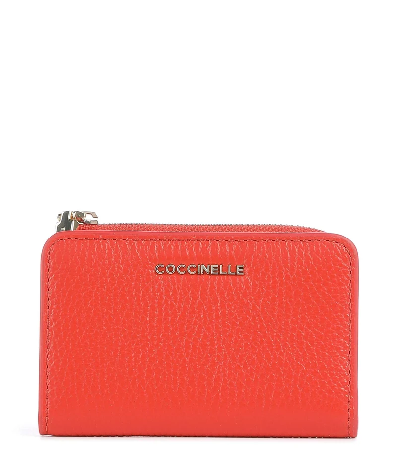 Coccinelle Metallic Soft Monedero gazpacho