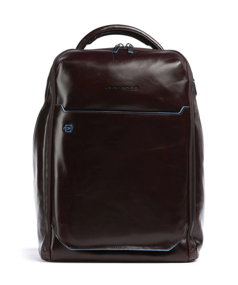 Piquadro Blue Square Mochila mogano