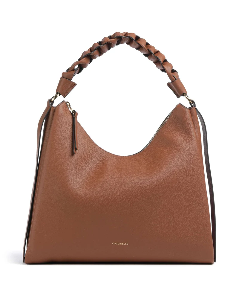 Coccinelle Boheme Grana Double Bolso de hobo cognac/noir