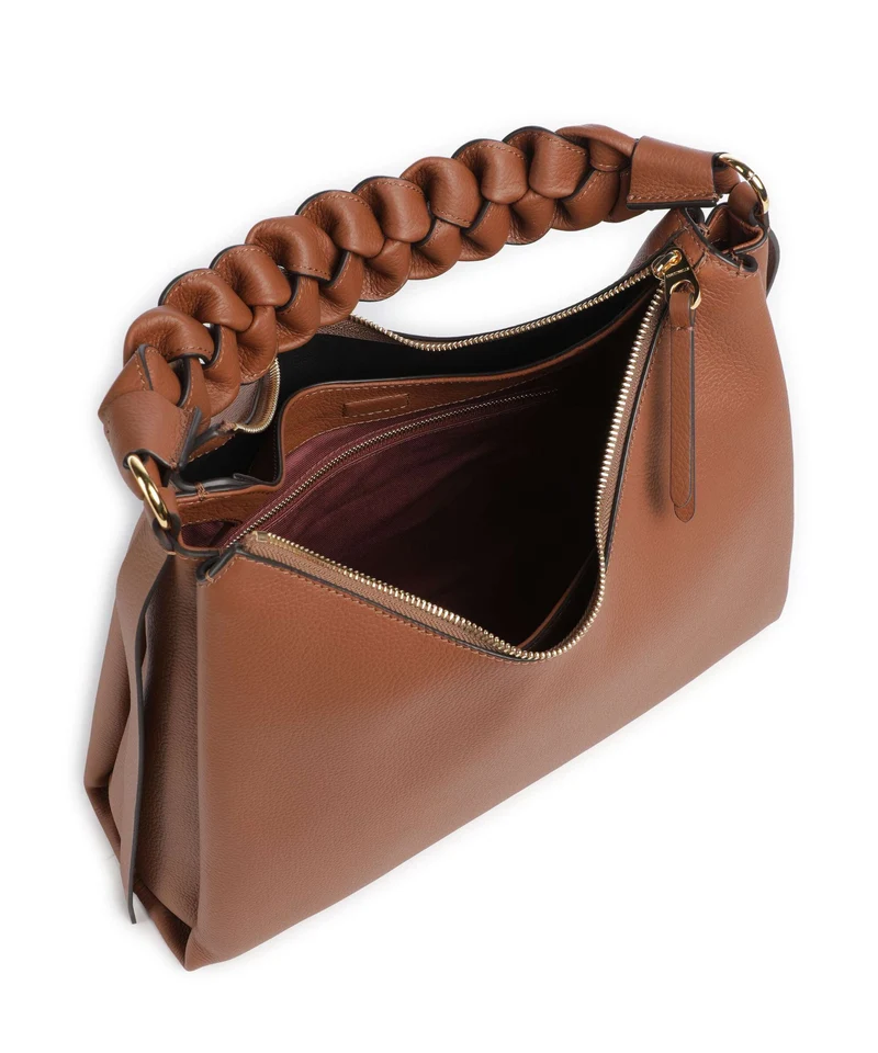 Coccinelle Boheme Grana Double Bolso de hobo cognac/noir