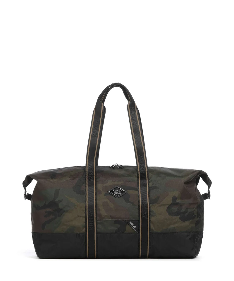 Brics X-Collection Bolsa de fin de semana green camou