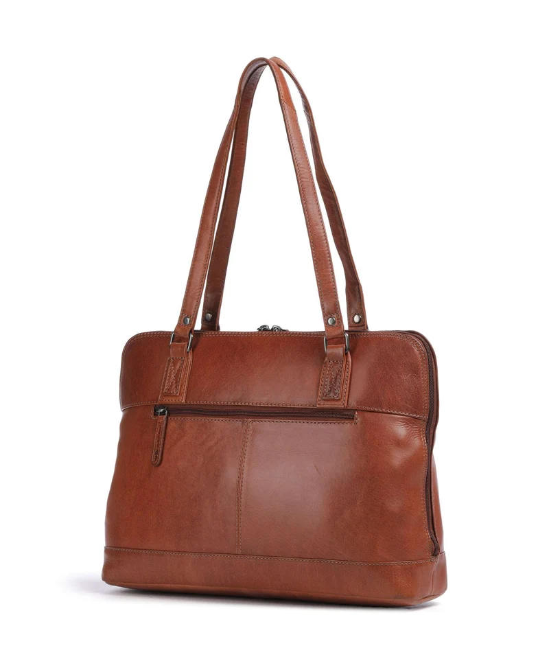 The Chesterfield Brand Novum Selvino Bolso de hombro cognac