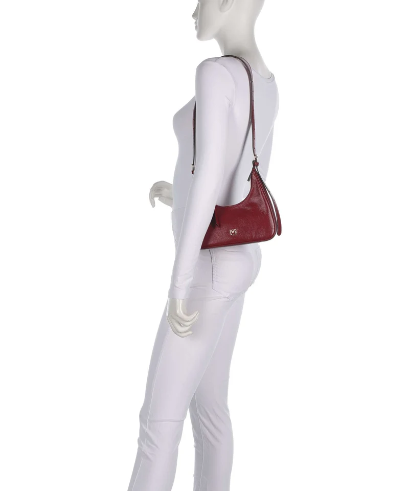 Pinko Miss Pinko Mini Bolso de hombro rosso scuro/gold mordore