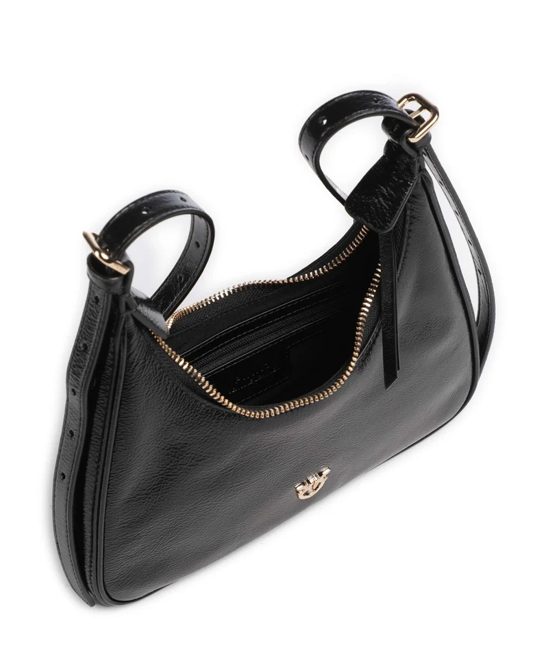 Pinko Miss Pinko Mini Bolso de hombro nero limousine/oro