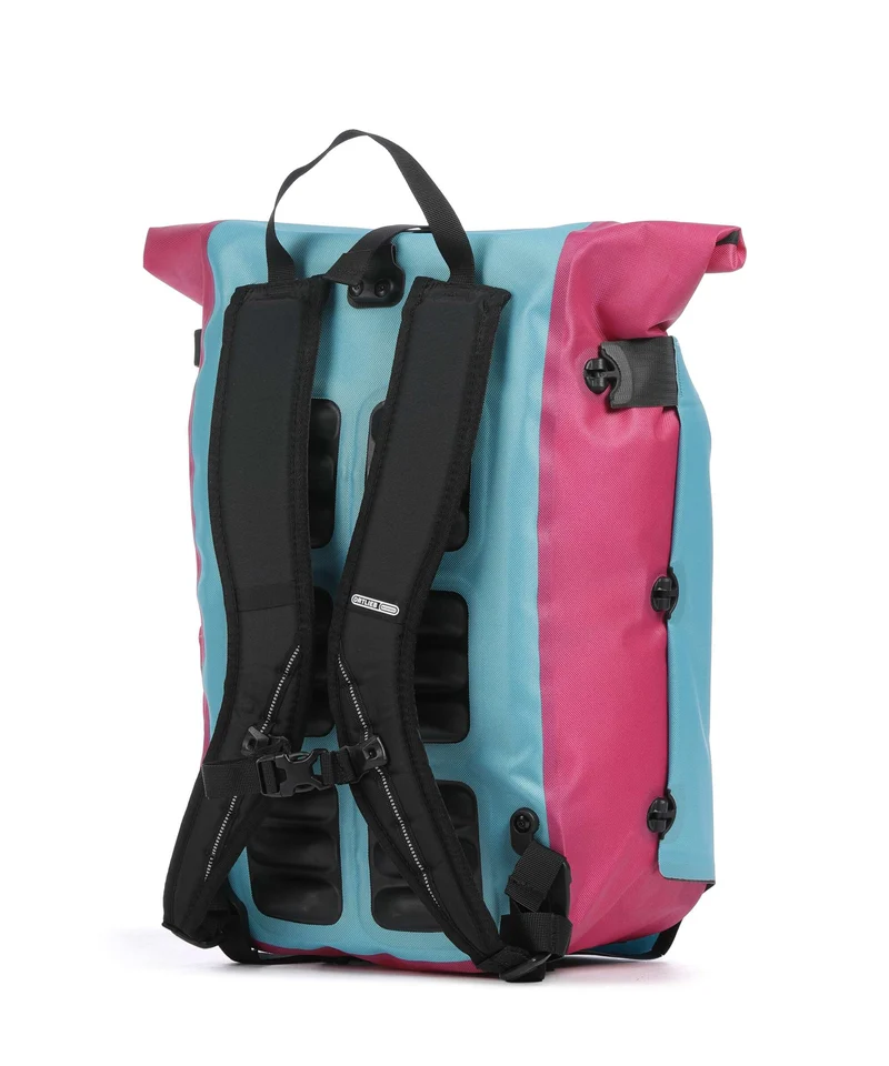 Ortlieb Vario Cyber 26 Mochila bicicleta cyber blue/pink