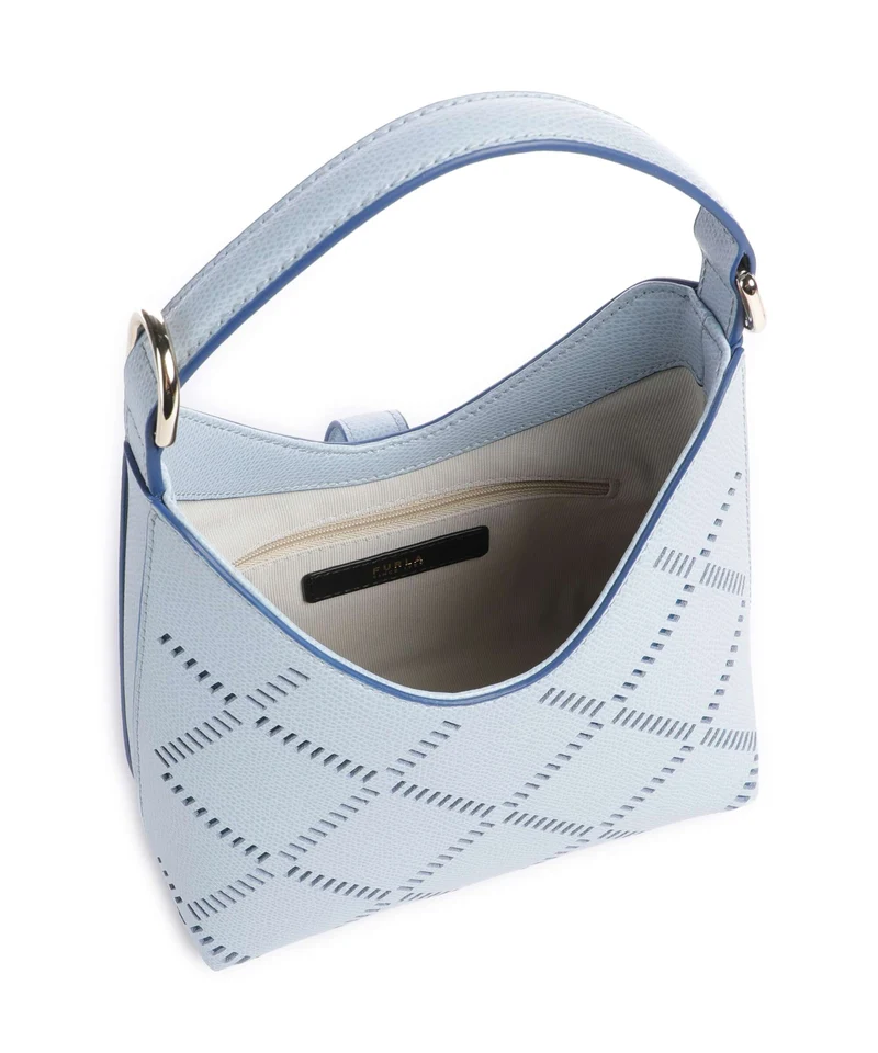 Furla Iride Mini Bolso de mano carta da zucchero/indigo int