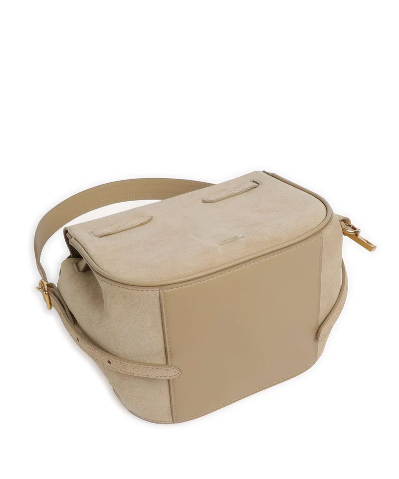 Polo Ralph Lauren ID Collection Small Bolso de hombro cashew