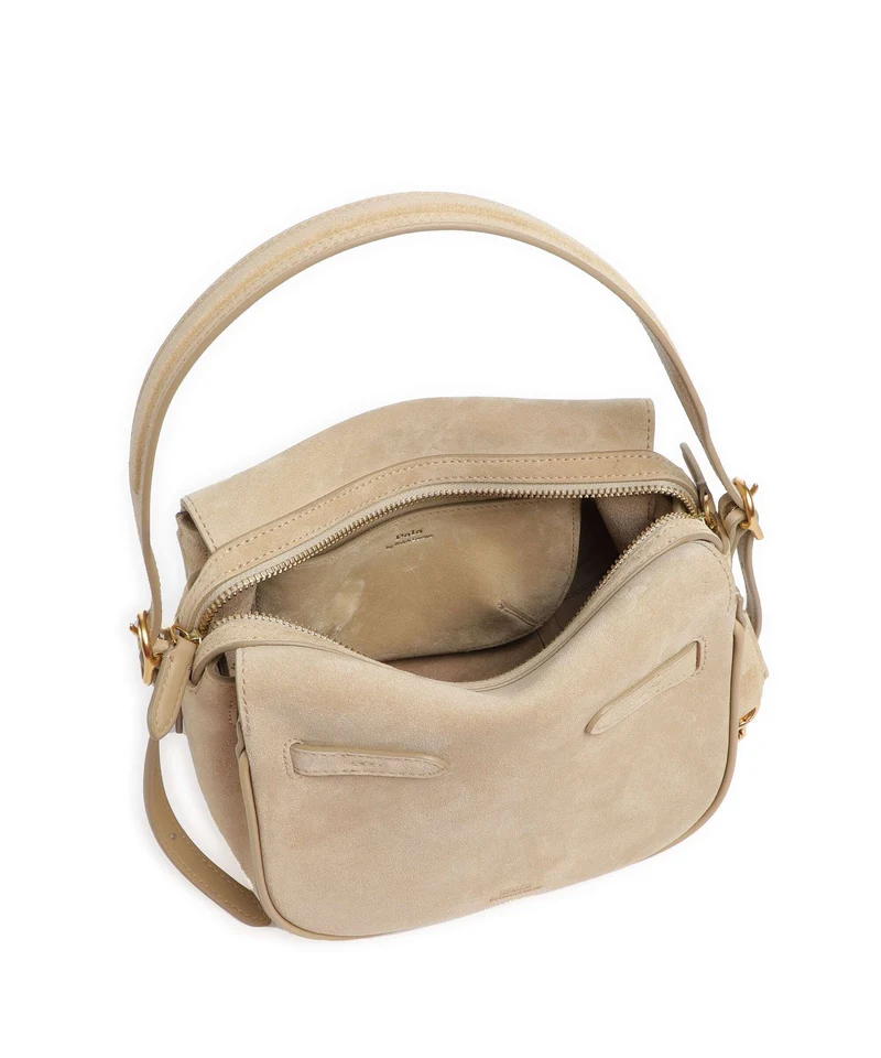 Polo Ralph Lauren ID Collection Small Bolso de hombro cashew