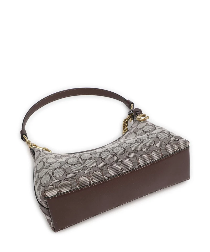 Coach Juliet Signature Jacquard 25 Bolso de hombro oak maple