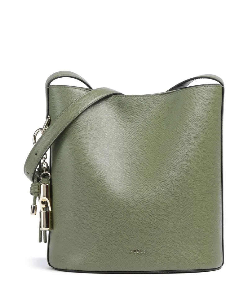 Furla Roxie S Bucket bolso de mano avocado