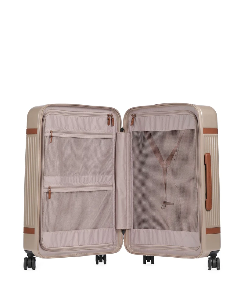 The Chesterfield Brand Zuna Maleta con 4 ruedas champagne