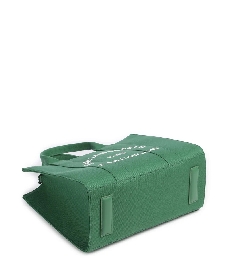 Karl Lagerfeld K/Rue St Guillaume Medium Bolso de mano plant green