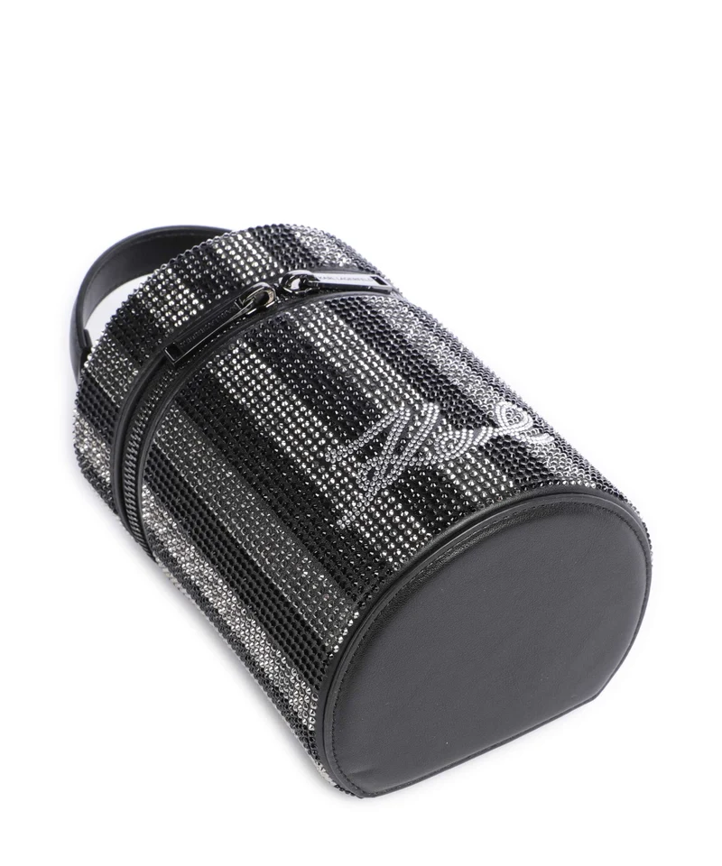 Karl Lagerfeld K/Soiree Bucket bolso de mano black embellishment