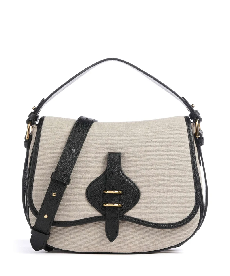 Coccinelle Mavery Canvas Bolso de mano natural/noir