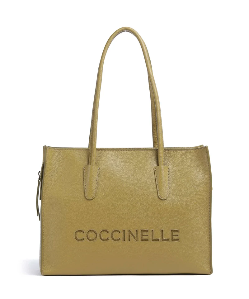 Coccinelle Myrtha Bolsa shopping seagrass