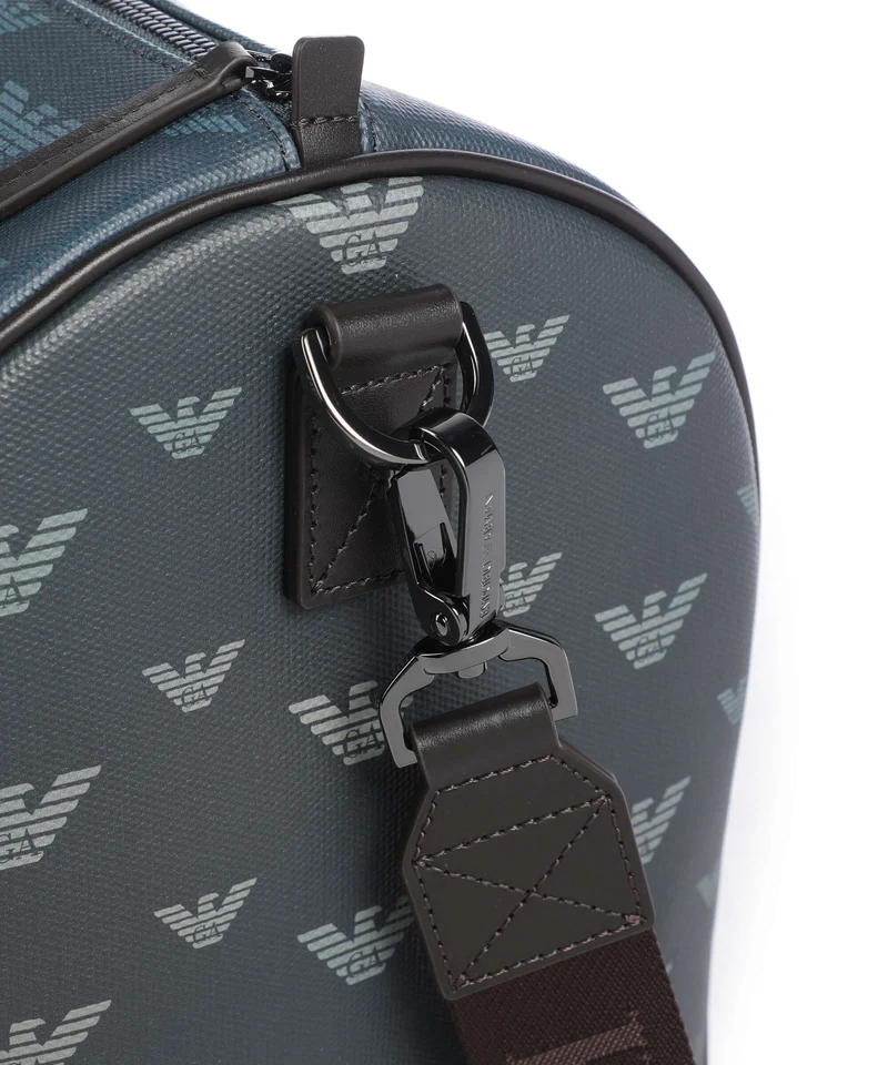 Emporio Armani Special Minorca Bolsa de fin de semana blu/eagle all over