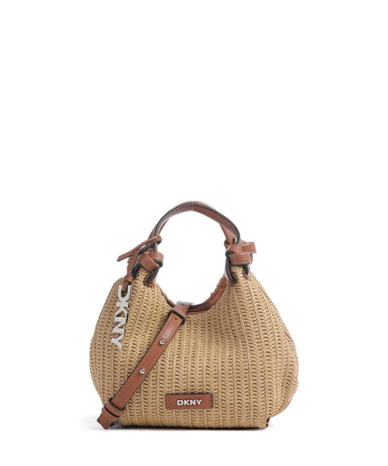 DKNY Paula Small Bolso de mano natural/saddle